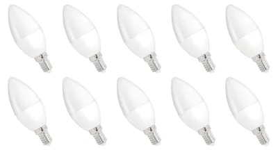 Produktbild von Spectrum E14 LED Kerzenlampe 8W 710lm 4000K Neutralweiß 230V 10 Stück