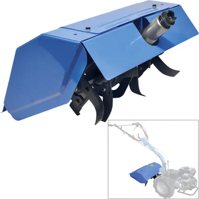 Produktbild von Güde GARTENFRÄSE GGF 620 ZU 95180, 57,5 cm, Schwarz, Blau, Edelstahl, 29,5 kg