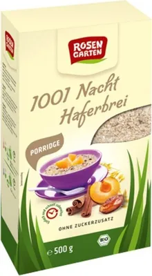 Produktbild von Rosengarten Porridge 1001-Nacht-Haferbrei - - 500g