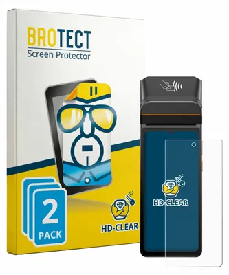 Produktbild von 2x Für Brainsport myPAD Schutzfolie BROTECT Displayschutz Display Schutz Folie Klar Transparent