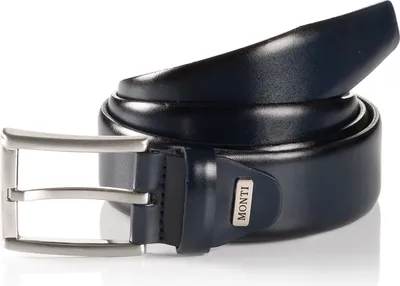 Produktbild von MONTI LONDON Herrengürtel 1200 navy uni 125