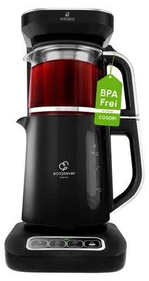 Zdjęcie produktu dla Karaca Robotea Pro 4 in 1, Czarny, Chrom, Szkło, Szkło, 2,3 l, 25 kub., 1,5 l