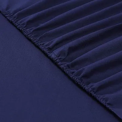 Productafbeelding van Famanu spreihoeslaken, 100% katoen - marineblauw