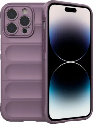 Produktbild von Techsuit Magic Shield Back Cover Hülle für Apple iPhone 14 Pro - Lila
