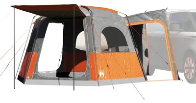 Immagine prodotto di vidaXL Tenda per auto 4 persone Grigio e arancione Impermeabile