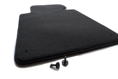 Immagine prodotto di Tappetino lato guida adatto per serie 3 BMW E46 velours tappetino auto nero anteriore sinistro