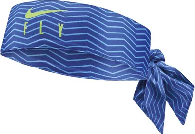 Image de Bandeau Nike Accessories Fly Graphic Bleu Hommes,Femmes Bleu One Size