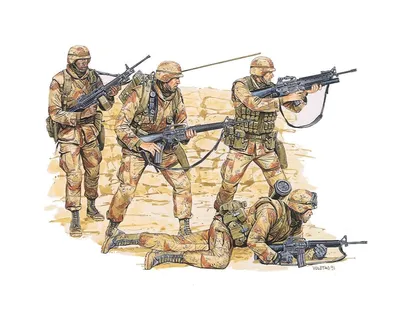 Produktbild von Dragon 1:35 U.S. 101st Air Assault
