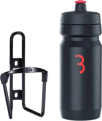 Produktbild von Famanu Flaschenhalter mit 550 ml Flasche - Aluminium