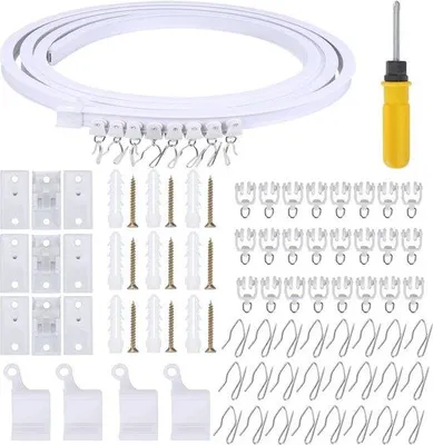 Immagine prodotto di Famanu, listello flessibile per tende a soffitto, 5 metri