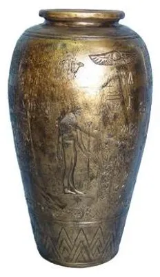 Productafbeelding van Design, Egyptische vaas, Decovase, figuur, standbeeld, sculptuur, figuren, sculpturen, nieuw