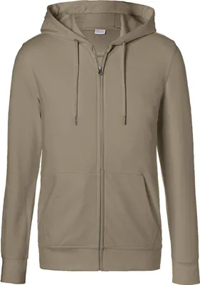Produktbild von Kübler Shirts Kapuzen-Sweatjacke sandbraun Gr. M