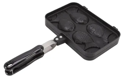 Obrázek produktu pro Forma na taiyaki ve tvaru ryby, forma na dorty, s nepřilnavým povrchem, dvojitá forma na pečení, forma na vafle