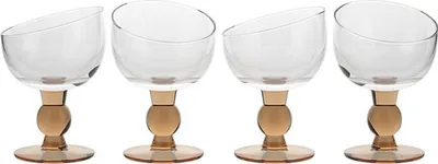 Produktbild von Eiscremeglas Vienna 4er-Set Amore Vero 14cm rosa