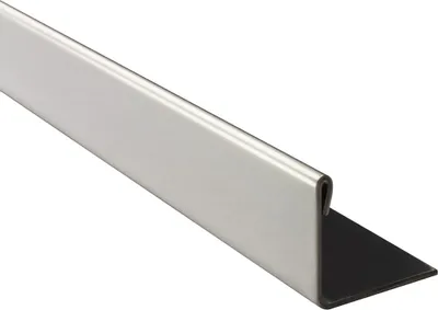 Produktbild von L-Profil Edelstahlschiene Profil Fliesenschiene Edelstahl V2A L250cm 17,5mm glänzend