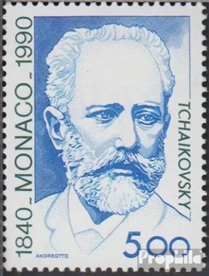 Produktbild von Briefmarken Monaco 1990 Mi 1987 (kompl.Ausg.) postfrisch Pjotr Tschaikowsky