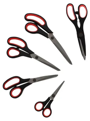 Produktbild von Scheren - Set, Titan-beschichtet, 5-teilig