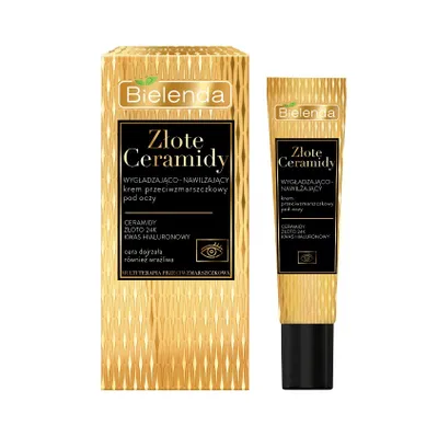 Obrázek produktu pro Bielenda Golden Ceramides Vyhlazující hydratační oční krém proti vráskám 15ml