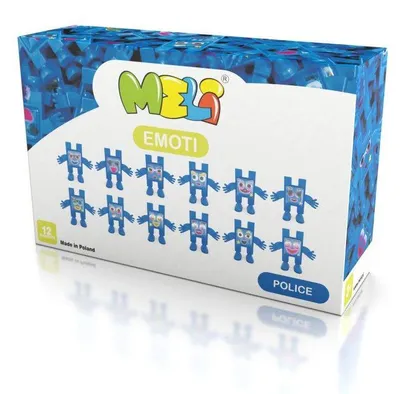Immagine prodotto di Meli Emoti Polizia 12 pezzi