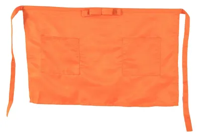 Produktbild von Kurze halbe Taillenschürze für Damen/Herren, für Zuhause, Küche, Café, Kneipe, Bar, Bistro, Gelb