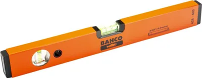 Produktbild von Bahco Rechteckige Wasserwaage aus eloxiertem Aluminium, zwei Libellen, 600 mm