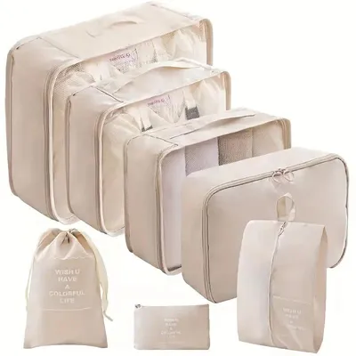 Produktbild von Ohne Marke SN61083 Reise-Organizer-Set für Koffer Kleidung