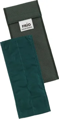 Produktbild von FRIO Einzel Diabetiker Insulin Kühltasche 6,5 x 18 cm Grün | Für 1 Insulin Pen | Kühlt mit kaltem Wasser I Keine Kühlakkus oder Stromquellen notwendig | Wiederverwendbar
