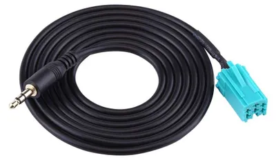 6-Pin AUX-Adapterkabel für Autoradio, 3,5 mm