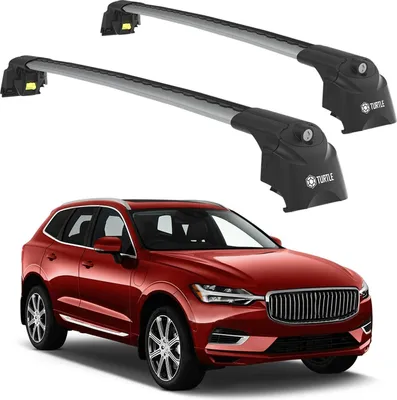 Obrázek produktu pro TURTLE STŘEŠNÍ NOSIČ AIR-2 , Silver VOLVO XC60 ALL 2018 - 2024 (SUV)