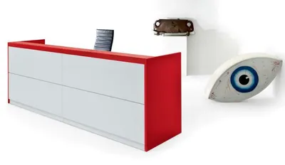 Immagine prodotto di Reception Mobili per ufficio Scrivanie per reception Scrivanie per reception Studio legale Frezza Mobili da banco
