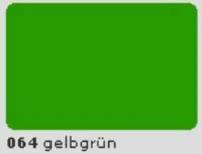 Produktbild von Oracal 651 Plotterfolie PVC Folie 63cm x 5m gelbgrün 064 Außenbereich