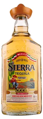 Produktbild von Sierra Gold Reposado Tequila 38% Vol. 0.7L