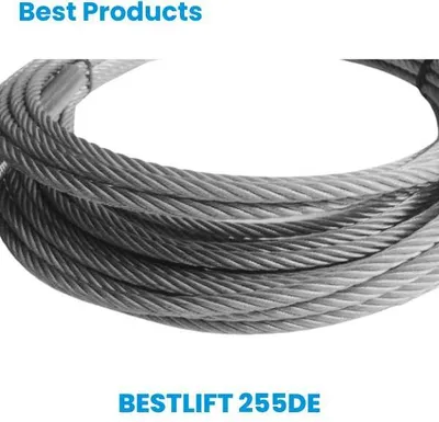Obrázok produktu pre Vysokopevnostné oceľové lano pre výťah BEST LIFT 255DE