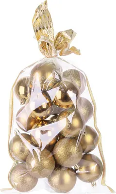 Produktbild von MAGICHOME WEIHNACHTSKUGELN, 20 St., Gold, 6 cm