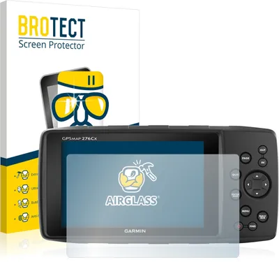 Produktbild von BROTECT Schutzglas für Garmin 276Cx Schutzfolie Panzer Folie Glas Display Schutz klar