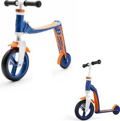 Produktbild von Scoot and Ride Highwaybaby unisize blau orange - Laufrad und Roller