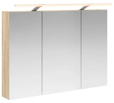 Immagine prodotto di Armadietto a specchio da bagno vidaXL in rovere Sonoma 100 x 14,5 x 70 cm