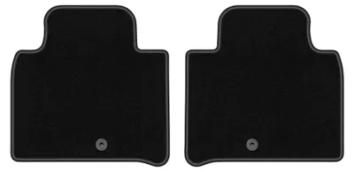 Image de Tapis arrière en moquette pour SsangYoung Rexton IV 2017- (SUV) – 2 pièces, noirs, sur mesure – Wielganizator LUX