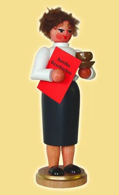 Produktbild von Räucherfrau Frau Lehrerin Höhe= 23cm NEU