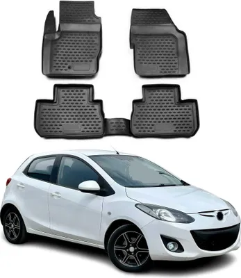 Image de 2007-2015 Tapis de sol Mazda TPE noir 4 pièces