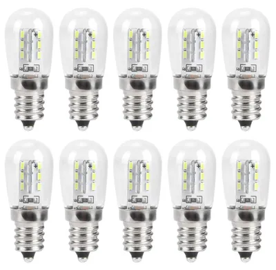 LED-Kühlschranklicht 10er-Pack 1,5 W E12 230 V