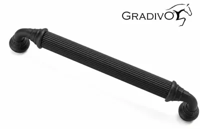 Produktbild von Möbelgriff Küchengriffe Schrankgriff Bügelgriff Schubladengriffe 918 Schwarz 224 mm