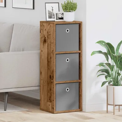 Produktbild von vidaXL Sideboard mit Schubladen Altholz 30,5 x 27 x 84,5 cm