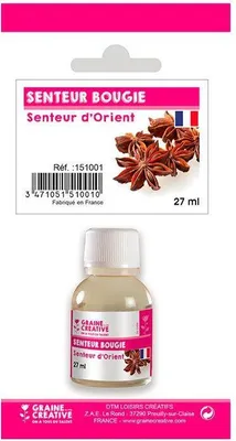 Immagine prodotto di Profumo per candele 27 ml - Fragranza orientale