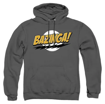 Productafbeelding van Big Bang Theory - "Bazinga!" Hoodie voor heren/dames, uni model, TV37777 (maat L) (anthraciet)