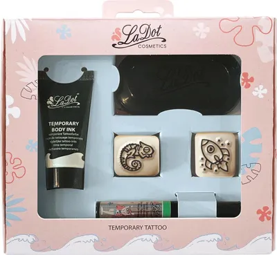 Produktbild von COLOP Tattoo-Stempel-Set LaDot Set 8 Stone S20/S21