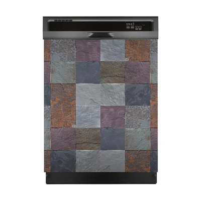 Produktbild von Magnete Dekorative 60x70 cm Küche Magnetmatte Spülmaschine - Kacheln Abstrakt