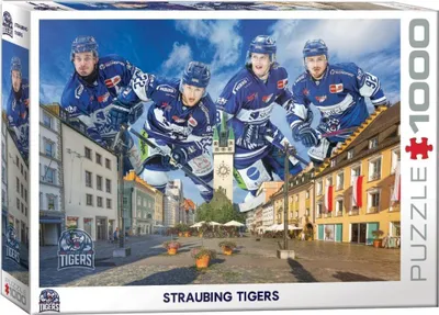 Produktbild von EUROGRAPHICS Puzzle Straubing Tigers 1000 dílků