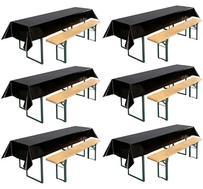 Produktbild von Beautex Party Tischdecke abwaschbar 100x250, für Biertisch geeignet