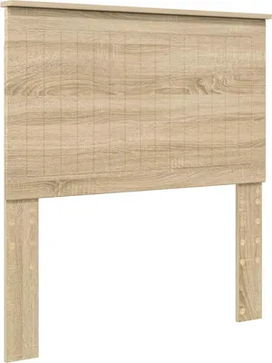 Produktbild von vidaXL Kopfteil mit Kopfteil Sonoma-Eiche 90 cm Holzwerkstoff